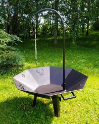 Ugunskura vieta 1 m